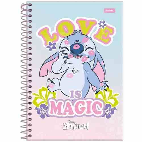CADERNO ESPIRAL 1/4 STITCH C.D.